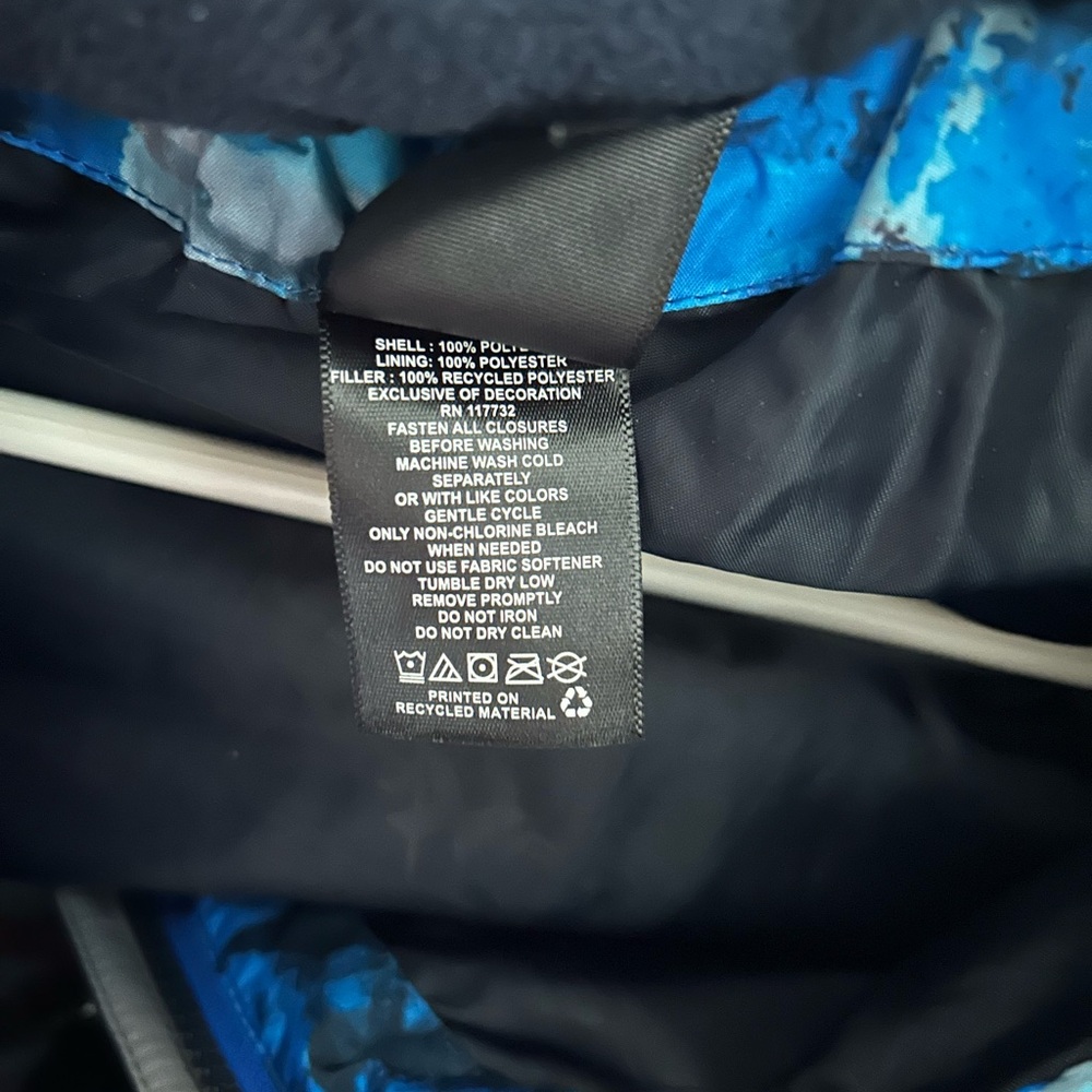 Boys ZeroXposur Thruster 3-in-1 System Jacket -Style: X54504K Color: Ocean - Picture 10 of 13